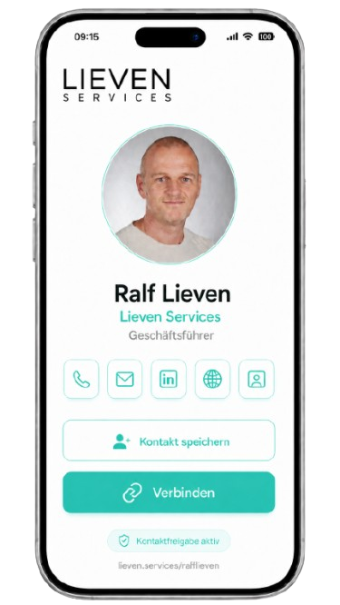Lckd.Cards Profil im Einsatz, Lieven